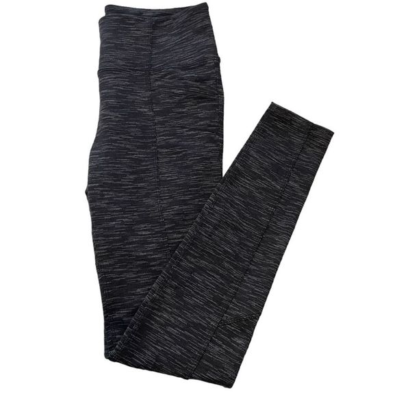 ATHLETA Metro High Waisted Dark Gray Marbled Leggings Size Small - Picture 8 of 12